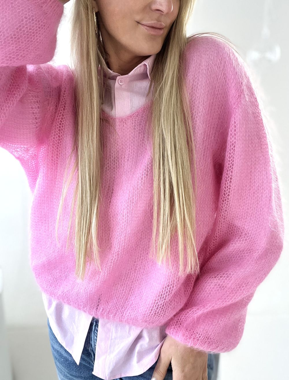 ROZĀ KREKLS 100% KOKVILNA