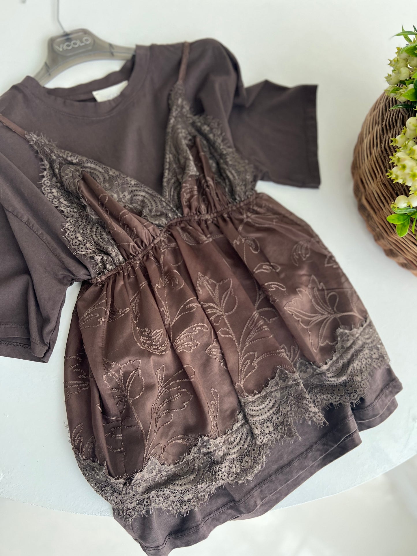 100% KOKVILNAS KREKLS AR TOPU